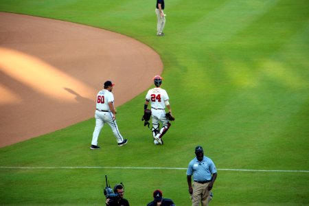 Sal Fasano and Kurt Suzuki, 9-18-2018