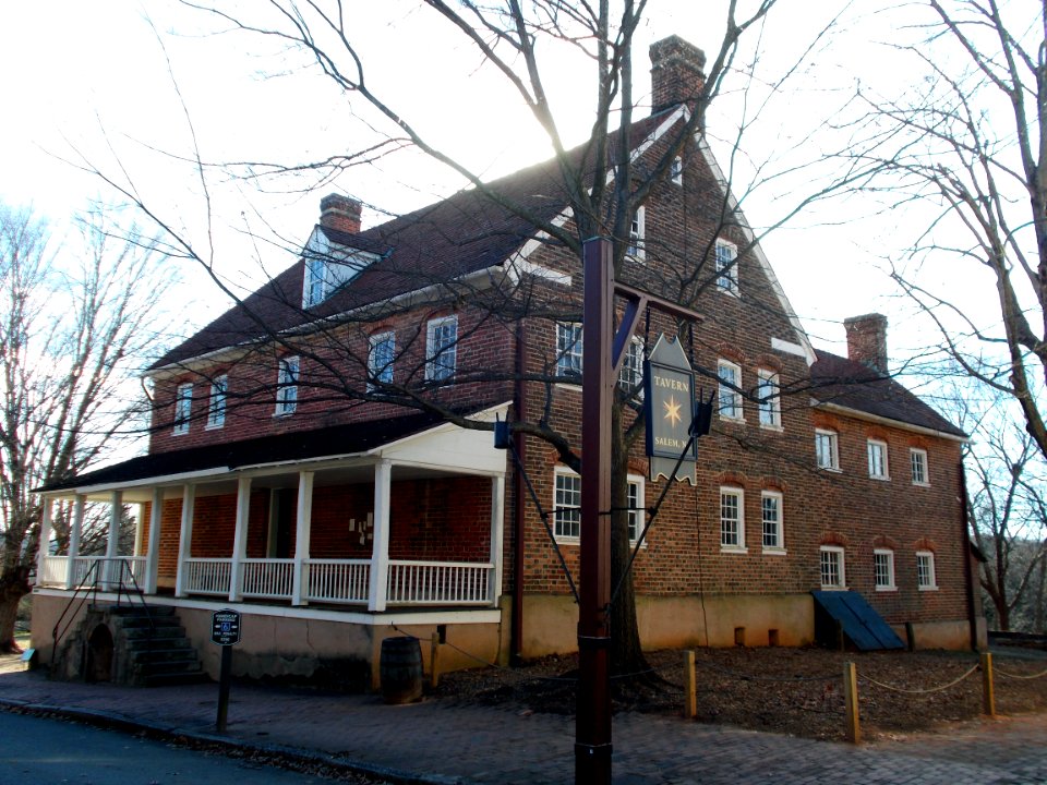 Salem Tavern Old Salem NC Jan 2015