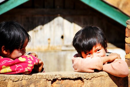 Children happy laugh photo