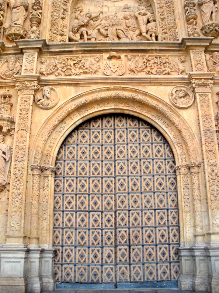 Salamanca - Convento de San Esteban, fachada occidental, detalles 5