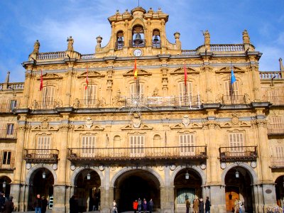 Salamanca - Plaza Mayor, Ayuntamiento 1