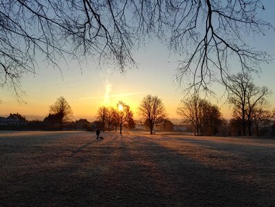 Cold landscape season photo