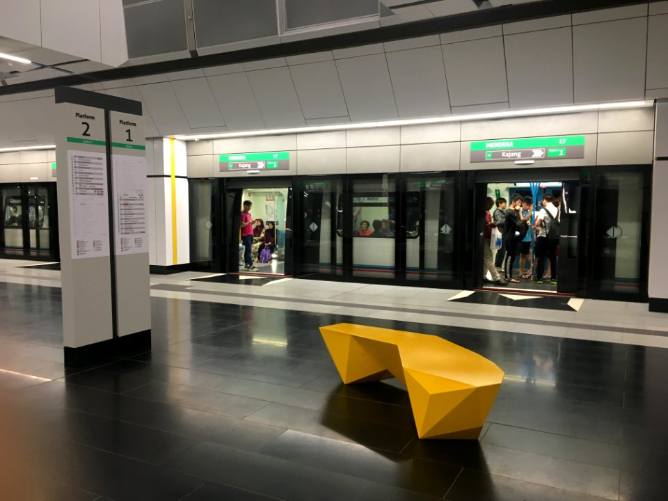 SBK Line Merdeka Station Platform 1
