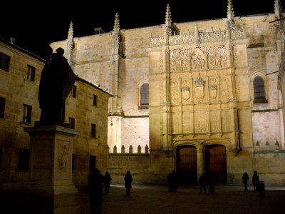 Salamanca - Universidad, Escuelas Mayores, fachada 12