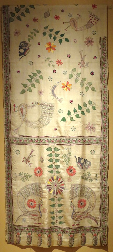 Sari from Bengal India, 20th century, Honolulu Museum of Art, 7403.1
