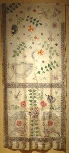 Sari from Bengal India, 20th century, Honolulu Museum of Art, 7403.1