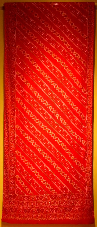 Sari from Rajasthan, Honolulu Museum of Art, 3942.1