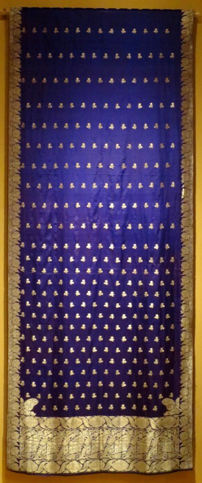Sari from India, Uttar Pradesh, Banaras, Honolulu Museum of Art 5375.1