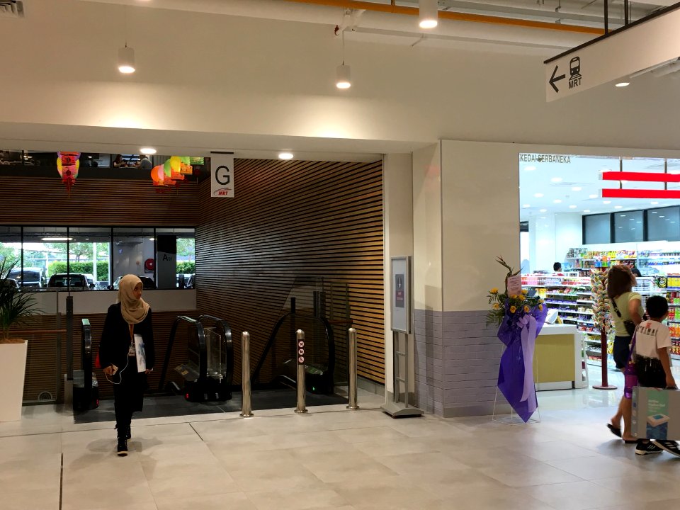SBK Line Maluri Station Entrance A Aeon Link 7