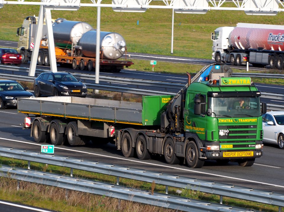 SCANIA R 164 GB 8X2 NA 480, Zwatra Transport