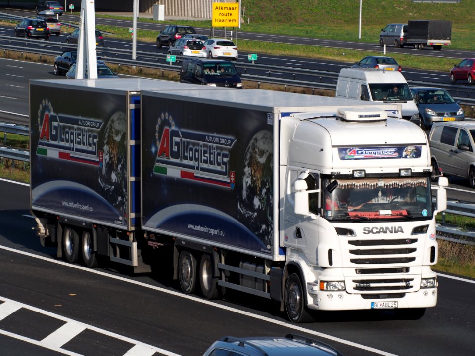 SCANIA R560, AG Logistics
