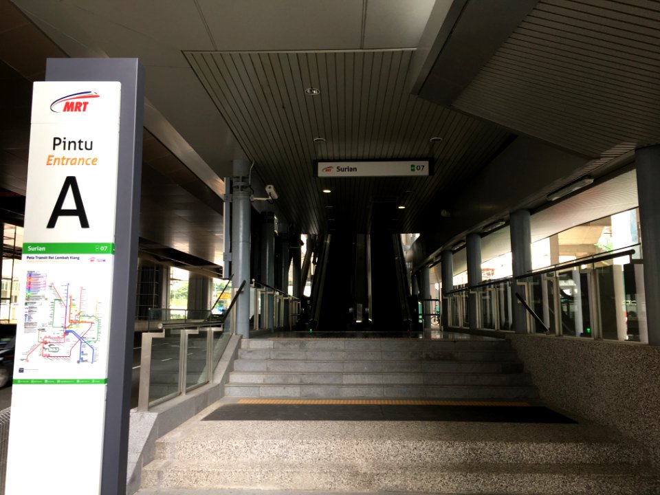 SBK Line Surian Station Entrance A 1