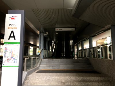 SBK Line Surian Station Entrance A 1