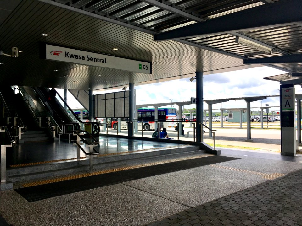 SBK Line Kwasa Sentral Entrance A 1