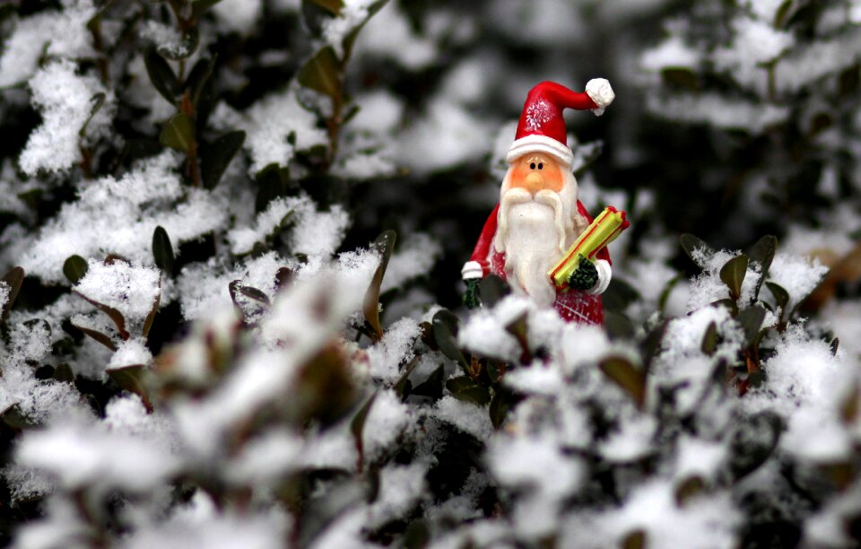 Christmas snow toy photo