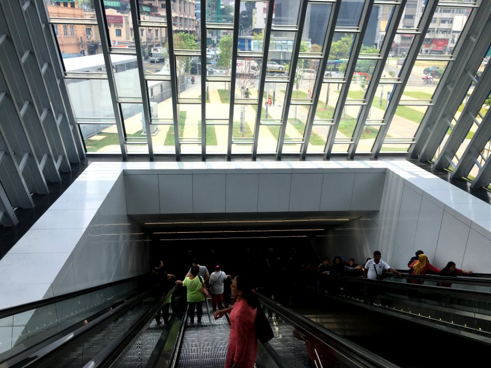 SBK Line Pasar Seni LRT-MRT Link Bridge 4