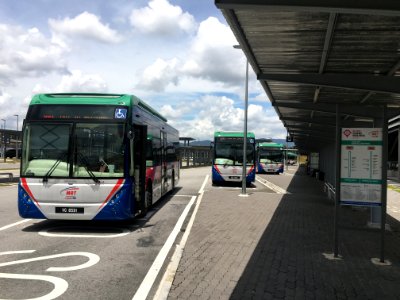 SBK Line Kwasa Sentral Feeder Bus Stop 1