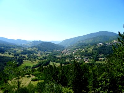 Sargan Eight - view from train