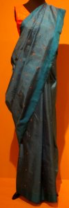 Sari from India, silk, Honolulu Museum of Art, accession 14362.1 photo