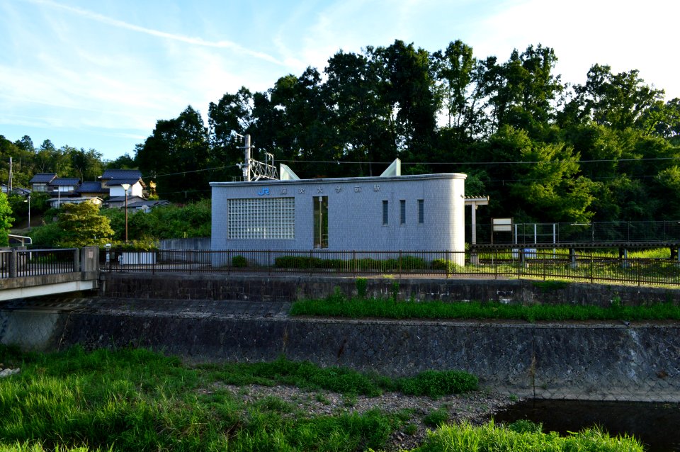 Shinkyu-Daigaku-mae Station, ekisha