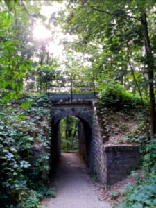Sathonay-Village - Montée des Vosières, pont de chemin de fer (1)