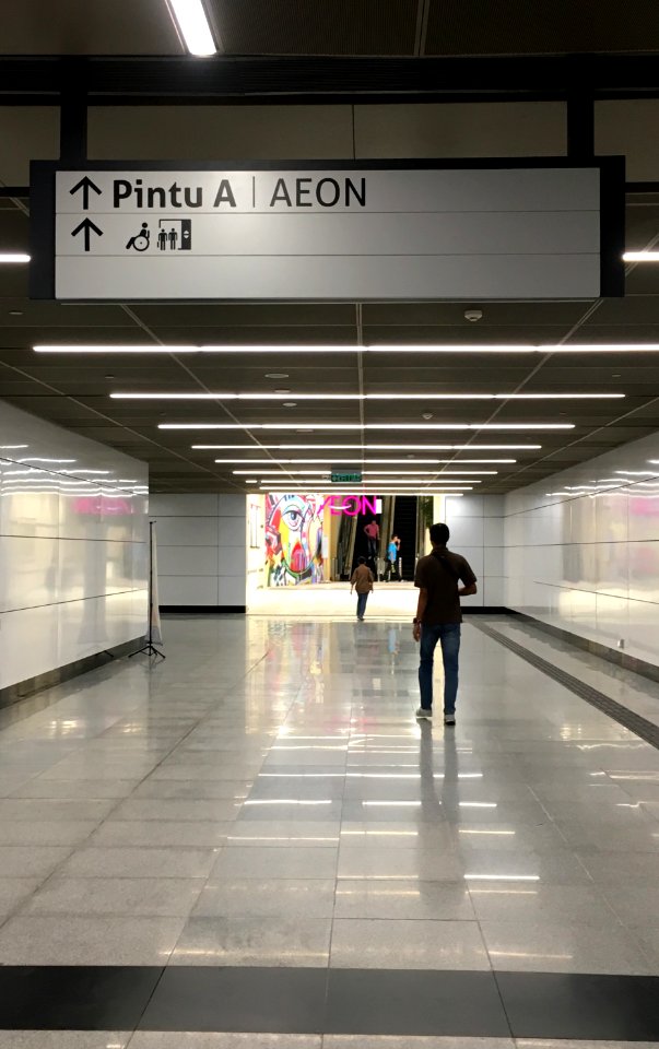 SBK Line Maluri Station Entrance A Aeon Link 2