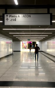 SBK Line Maluri Station Entrance A Aeon Link 2