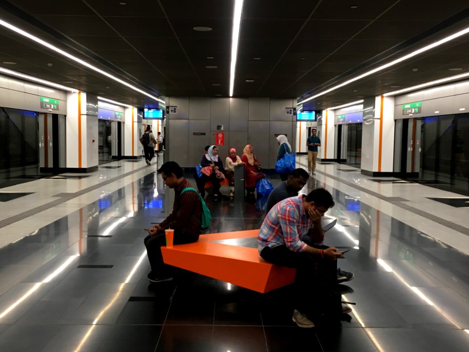 SBK Line Cochrane Station Platform 1