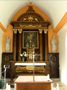 Saussay (Seine-Mar.) église, autel