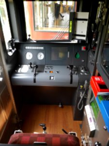 Shigaraki 501 driver's cabin