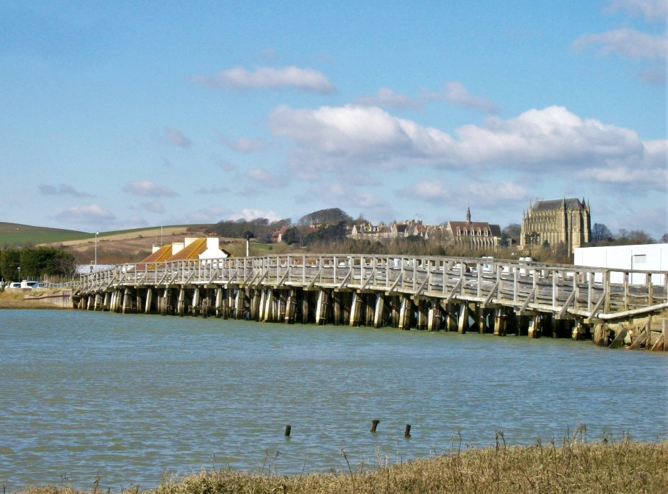 Shoreham, the old toll bridge