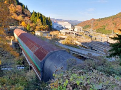 Shinkansen tunnel in Yuzawa 2