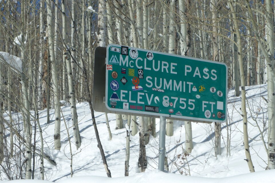Highway mcclure summit
