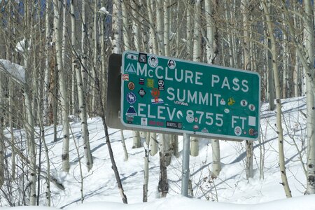 Highway mcclure summit photo