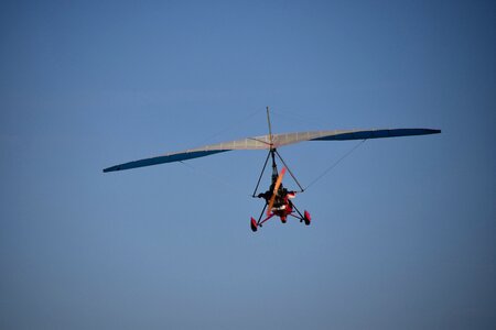 Flying motor gliders sport