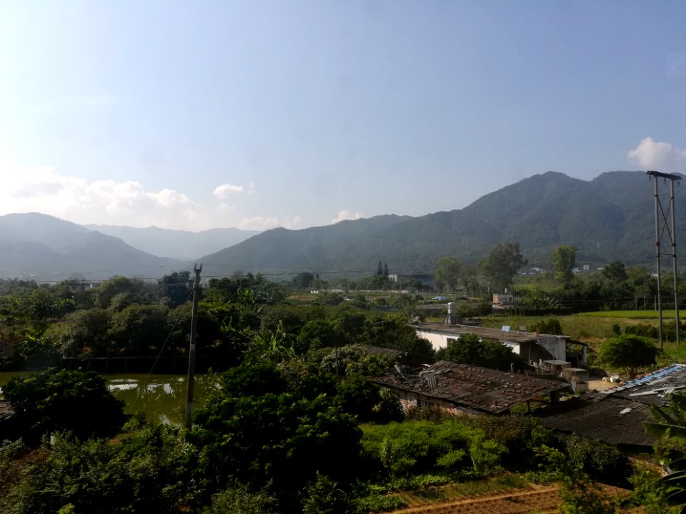 Scenery of Pingshi Town (former Luojiadu Town) in Lechang, Guangdong, China, picture2