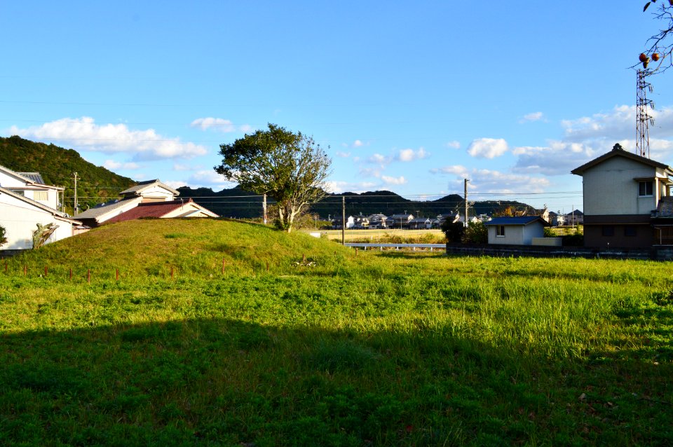 Shimosato Kofun, zenkei
