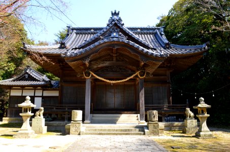 Shiratori-jinja (Hirao, Shimane), haiden