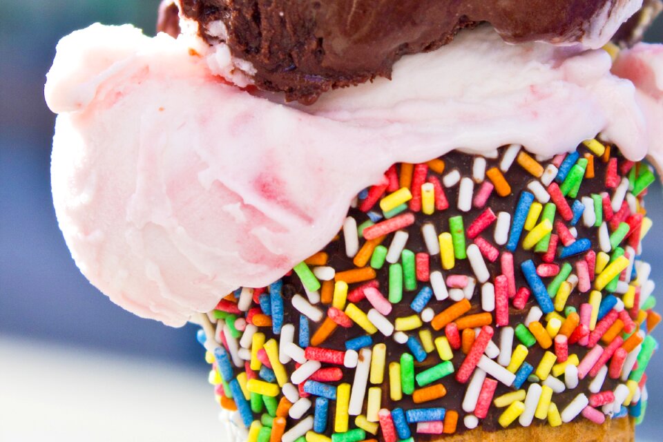 Ice cream delicious schokoeis