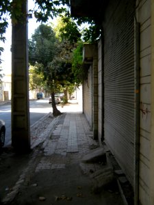 Sidewalk - Takhti st - Nishapur 1