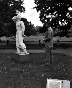Tentoonstelling Beelden Sonsbeek Arnhem. Vrouw van Loth (Mark Macken), Bestanddeelnr 905-1532
