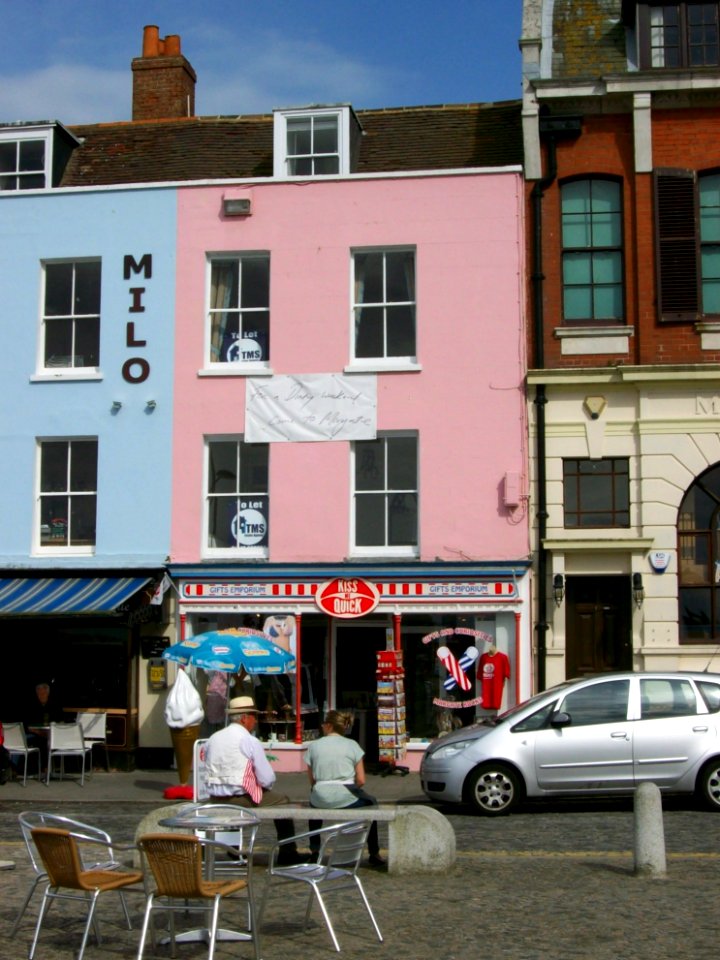 Shops on The Parade. Margate