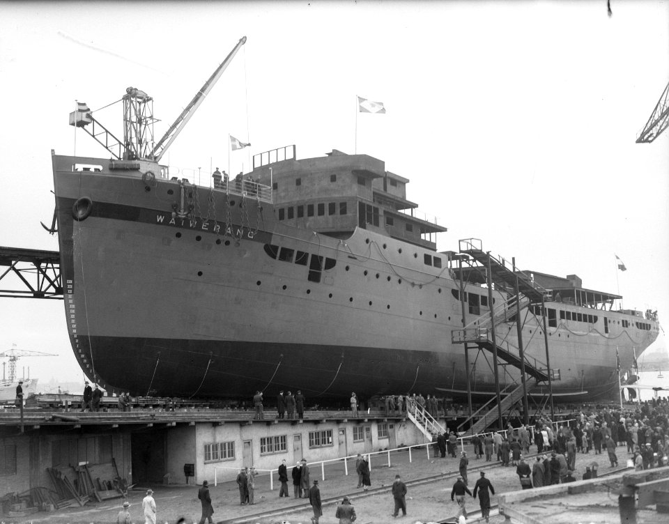 Tewaterlating Waiwerang NDSM Amsterdam, Bestanddeelnr 903-1437