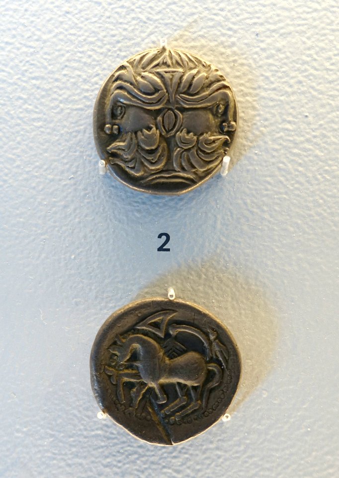 Tetradrachm of the East Celts, Celtic, Pannonia, 3rd-2nd century BC, silver - Arthur M. Sackler Museum, Harvard University - DSC01495