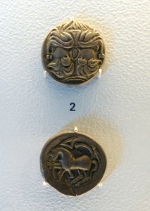 Tetradrachm of the East Celts, Celtic, Pannonia, 3rd-2nd century BC, silver - Arthur M. Sackler Museum, Harvard University - DSC01495