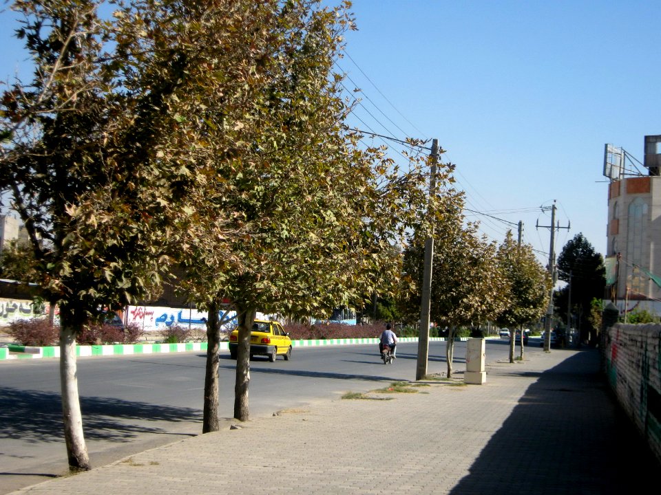 Sidewalk of Amir Kabir St - Nishapur 3