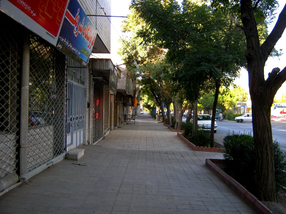 Sidewalk of 17 Shahrivar st - Nishapur 1