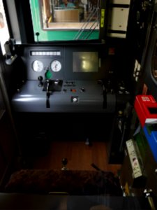 Shigaraki 401 driver's cabin