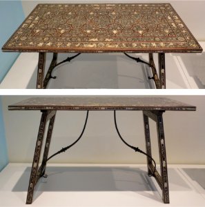 Table from India (Goa) or Venice, Doris Duke Foundation for Islamic Art 65.18 photo