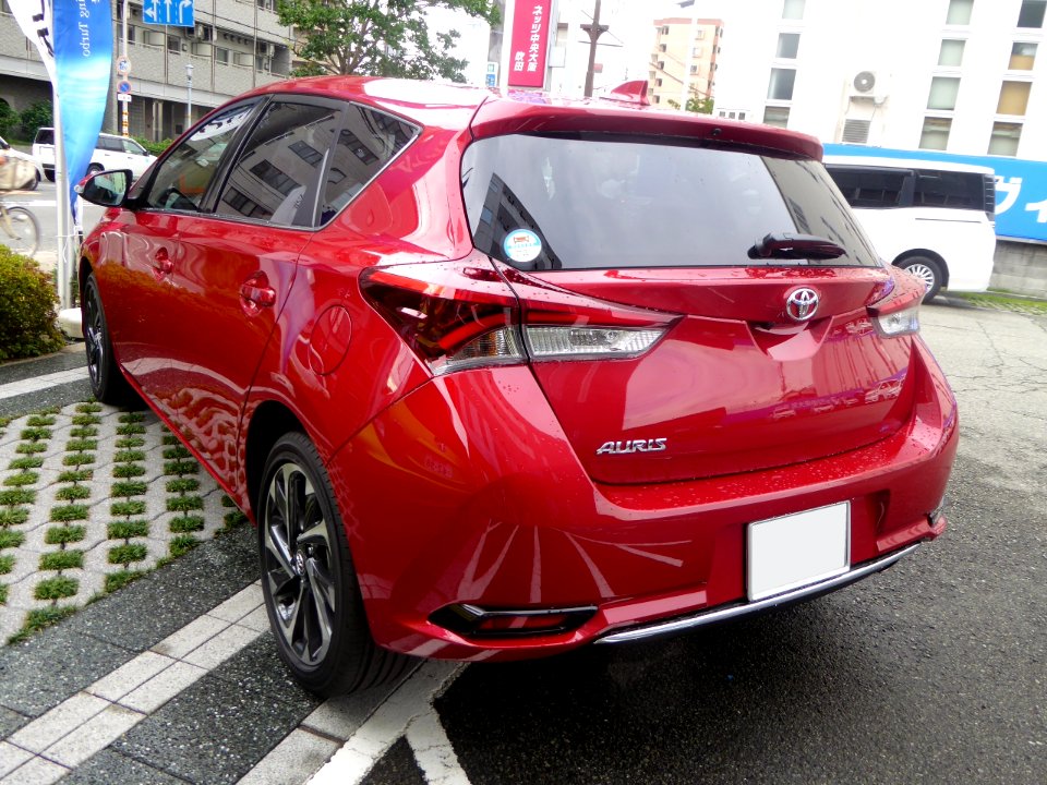 Toyota AURIS 150X "S Package" (DBA-NZE181H) rear